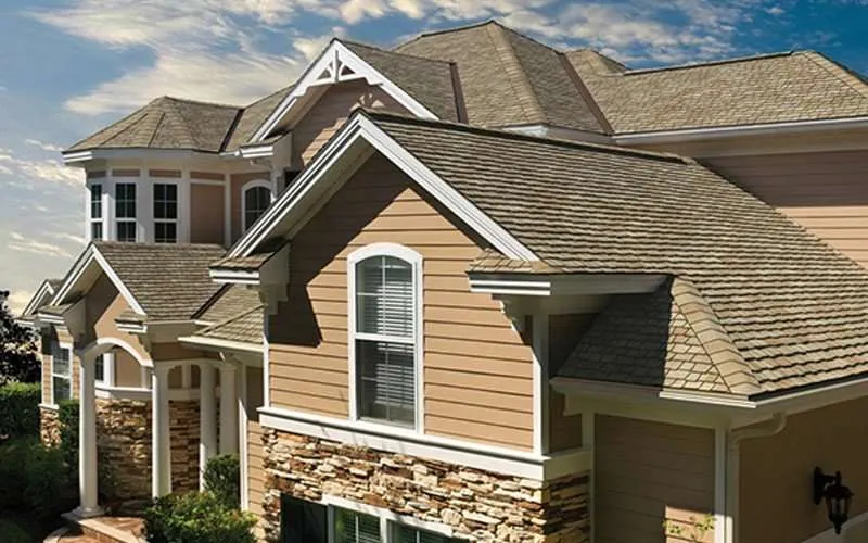 Roof replacement after storm damage on a home in Parker, Colorado